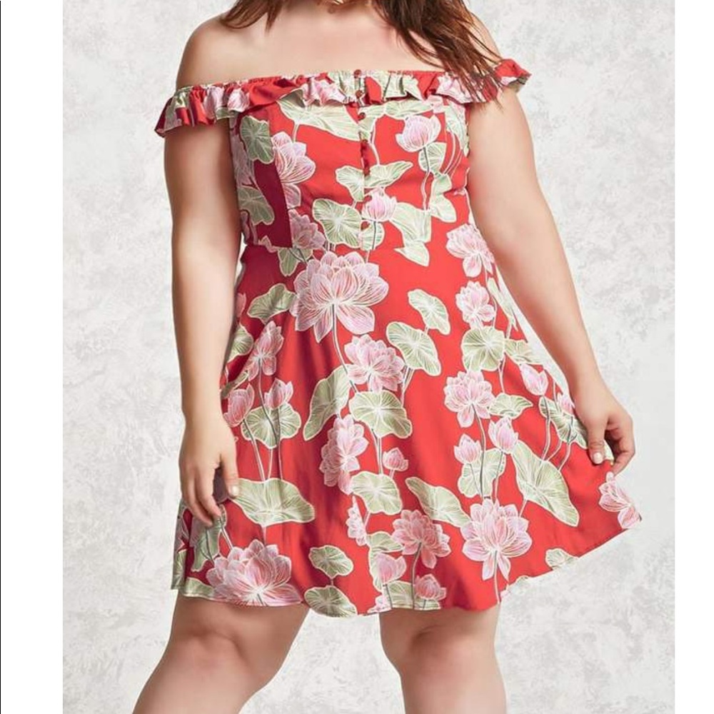 Off the shoulder dress